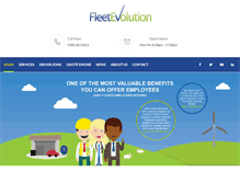 Tablet Screenshot of fleetevolution.com